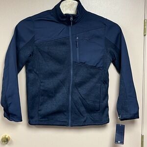 Reebok Mens Outerwear Jacket Poly/Spandex Blend Style# OMR1014H Size M MSRP $150